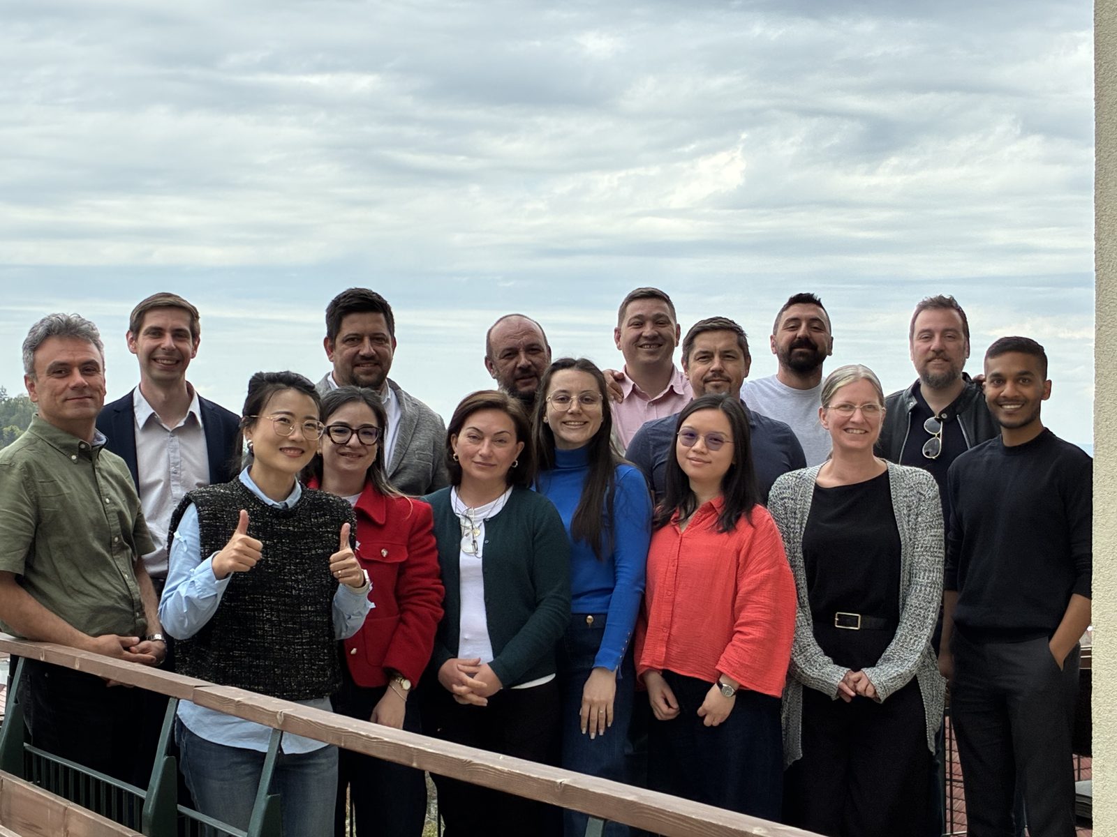 PROMISE consortium group photo at the onsite meeting in Brașov