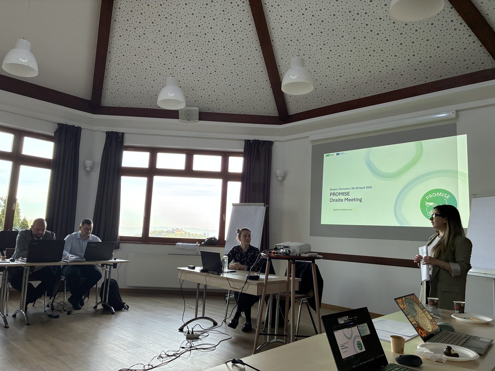 PROMISE onsite meeting in Brașov